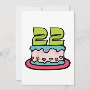 22 jaar oude vogelbeker kaart