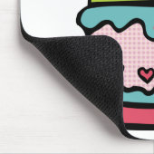 22 jaar oude vogelbeker muismat (Hoek)