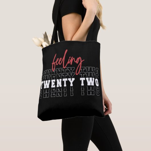 22-jarig cadeau tote bag (Dichtbij)