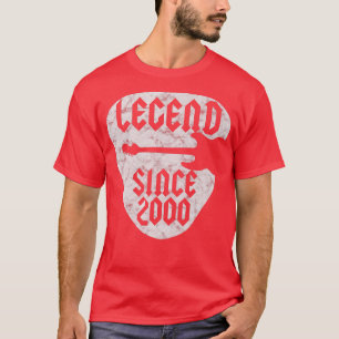 22-jarige gitarist geboren in 2000 22e verjaardag t-shirt