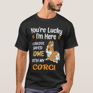 22 Jij Bent Gelukkig Corgi T-shirt