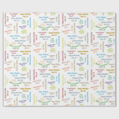 22 juli, cadeaupapier voor cadeautjes (Vlak)