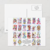 22-Kaarten (6 x 4)s Briefkaart (Voorkant / Achterkant)