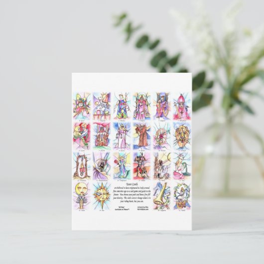 22-Kaarten (6 x 4)s Briefkaart (Staand voorkant)