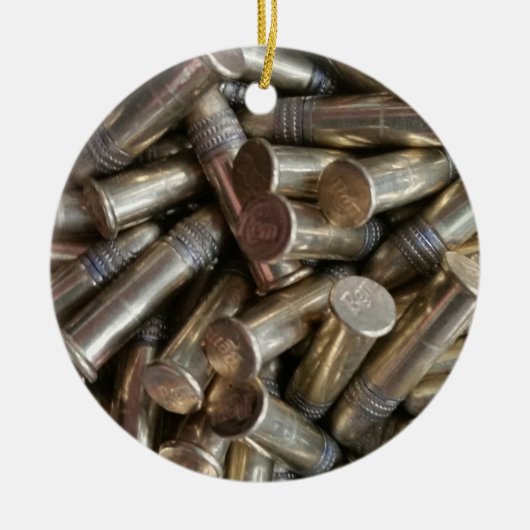 22 Kaliberversiering Keramisch Ornament (Voorkant)