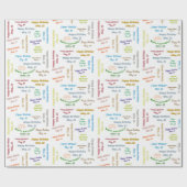 22 mei, cadeaupapier voor cadeautjes (Vlak)