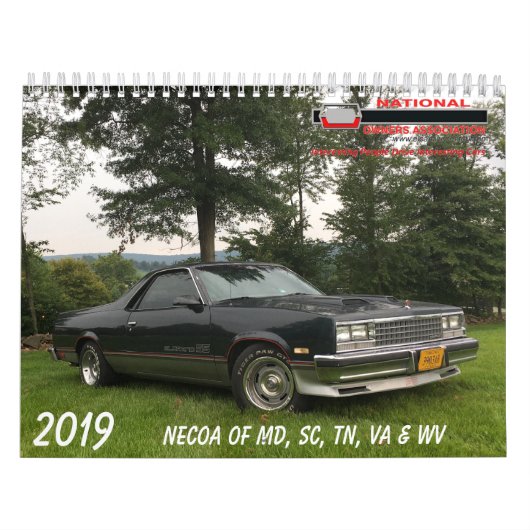 # 22 NECOA of MD, SC, TX, VA & WV Kalender (Hoes)