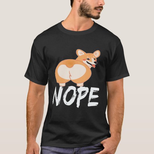 22 Nee - Corgi T-shirt (Voorkant)