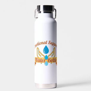 22 oz. Emotional Support Water Bottle Waterfles