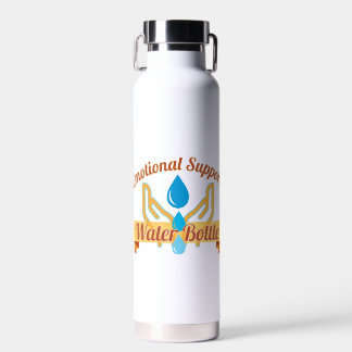 22 oz. Emotional Support Water Bottle Waterfles