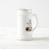 22 oz Stein Mok voor koffieliefhebbers (Voorkant rechts)