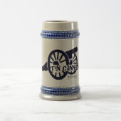 22 oz Tin Cannon Beer Stein Bierpul (Center)