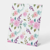 22 RECLAMEBORD MET VOETSTUK (Voorkant)