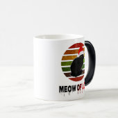 22.schattige, mooie, best verkopende zwarte kat magische mok (Voorkant rechts)