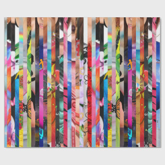 22 Survivors Stripe - Wrapppapier Cadeaupapier