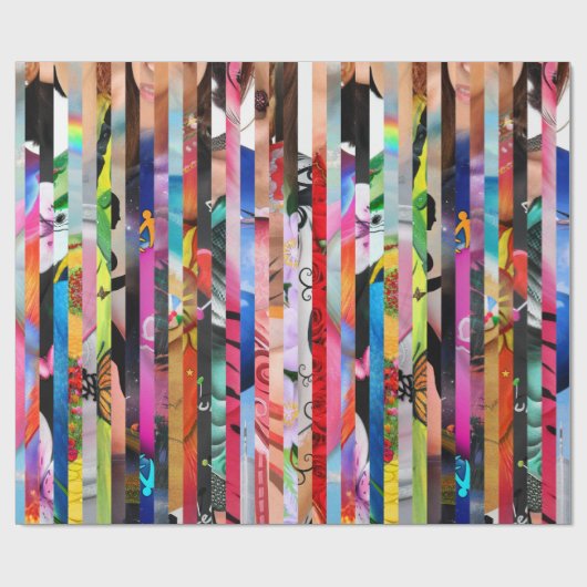 22 Survivors Stripe - Wrapppapier Cadeaupapier (Vlak)