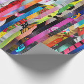 22 Survivors Stripe - Wrapppapier Cadeaupapier (Hoek)