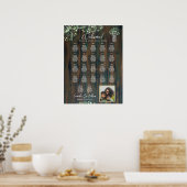 22 Tafel Rustiek Hout Gypsophila FOTO ZITTEN Schui Poster (Keuken)