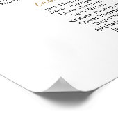 22 Tafels Vind uw Seat Zitplaatsschema Plan Poster (Hoek)