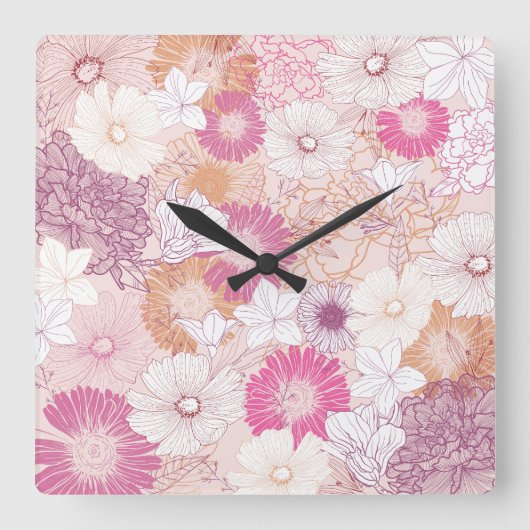 22 VIERKANTE KLOK (Voorkant)