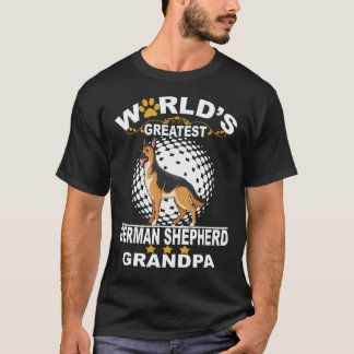 22 Werelds Grootste Duitse Herders Opa Duits T-shirt