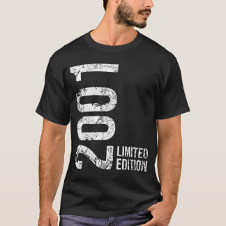 22e 22 jaar 2001 t-shirt