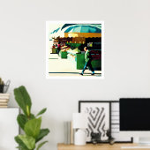 22e Avenue Market Poster (Thuiskantoor)
