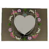 22e bruiloft Jubileum Floral met Spinel Large Gi Groot Cadeauzakje (Achterkant)