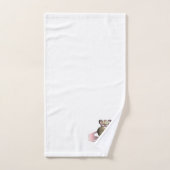 22e bruiloft Jubileum koper Claddaugh Bad Handdoek (Handdoek)