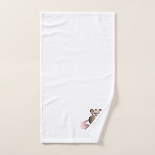 22e bruiloft Jubileum koper Claddaugh Bad Handdoek (Handdoek)