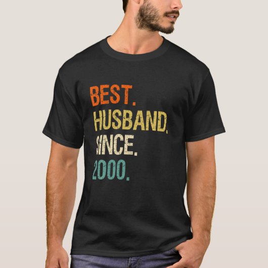 22e bruiloft Valentijn beste man zonde T-shirt (Voorkant)