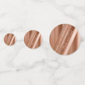 22e Jubileum koper Confetti (Voorkanten)