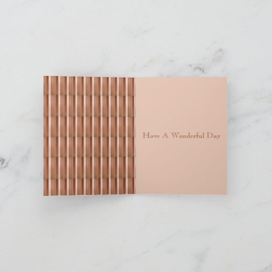 22e Jubileum koper Kaart (Binnen)