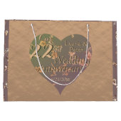 22e Koper Jubileum Gift Bag Groot Cadeauzakje (Achterkant)