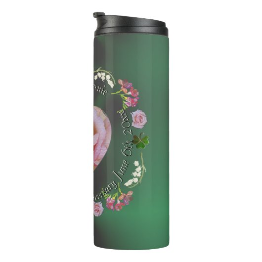 22e of 4e Jubileum thermische tuimelaar Thermosbeker (Geroteerd rechts)