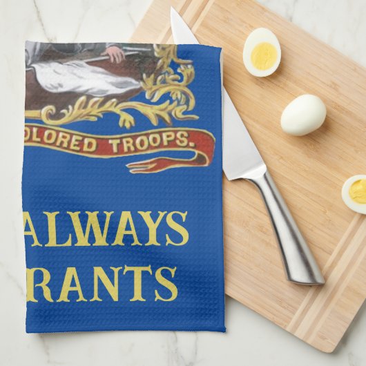 22e regiment USCT theedoek (Quarter Fold)