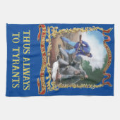 22e regiment USCT theedoek (Horizontaal)