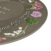 22e trouwdag bloemstuk   snijplank (Hoek)