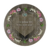 22e trouwdag bloemstuk   snijplank (Voorkant)