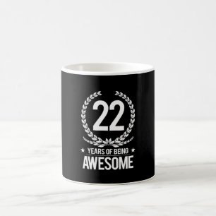 22e verjaardag (22 jaar Geweldige) Koffiemok