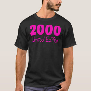 22e verjaardag 22 jaar vrouw t-shirt