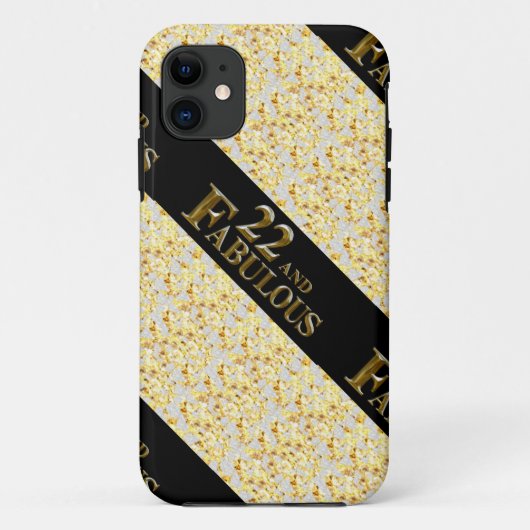 22e verjaardag Case-Mate iPhone case (Achterkant)