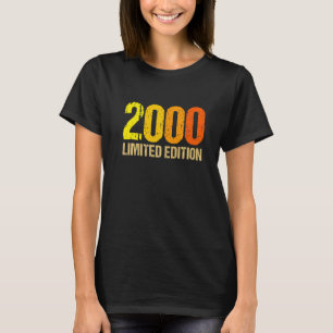 22e Verjaardag Dames Mannen 22 Jaar 2000 9 T-shirt