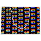 22e verjaardag: Fun Rainbow Event Nummer 22 Patroo Groot Cadeauzakje (Achterkant)