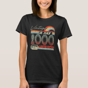 22e Verjaardag Juli 2000 Cassette T-shirt
