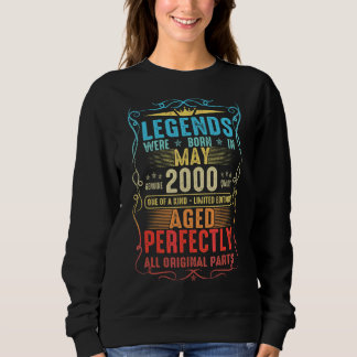 22e verjaardag  Legends geboren in mei 2000 22 Trui