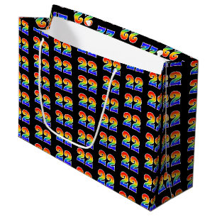 22e verjaardag: Leuke regenboog evenement nummer 2 Groot Cadeauzakje
