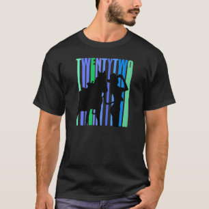 22e verjaardag van de 22e verjaardag van de vrouw t-shirt