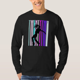 22e verjaardag voor meisjes Hiphop Dancer T-shirt