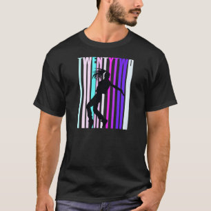 22e verjaardag voor meisjes Hiphop Dancer T-shirt